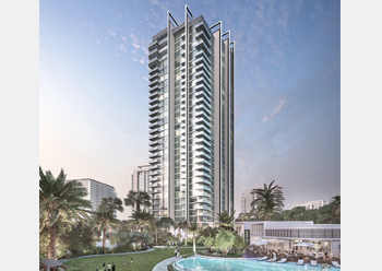 The 31-storey Banyan Tree Residences tower ... set for completion in June 2019.
